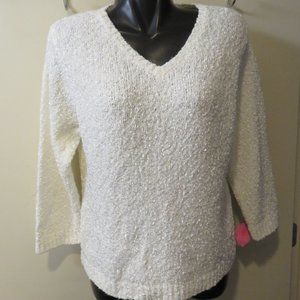 CREAM COLORED SWEATER/ LARGE or XL